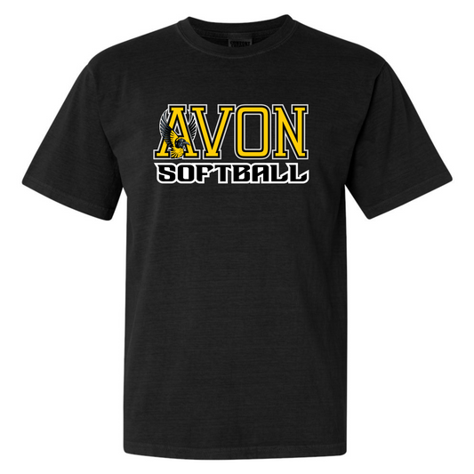 Avon Wide Softball Logo Adult Tee