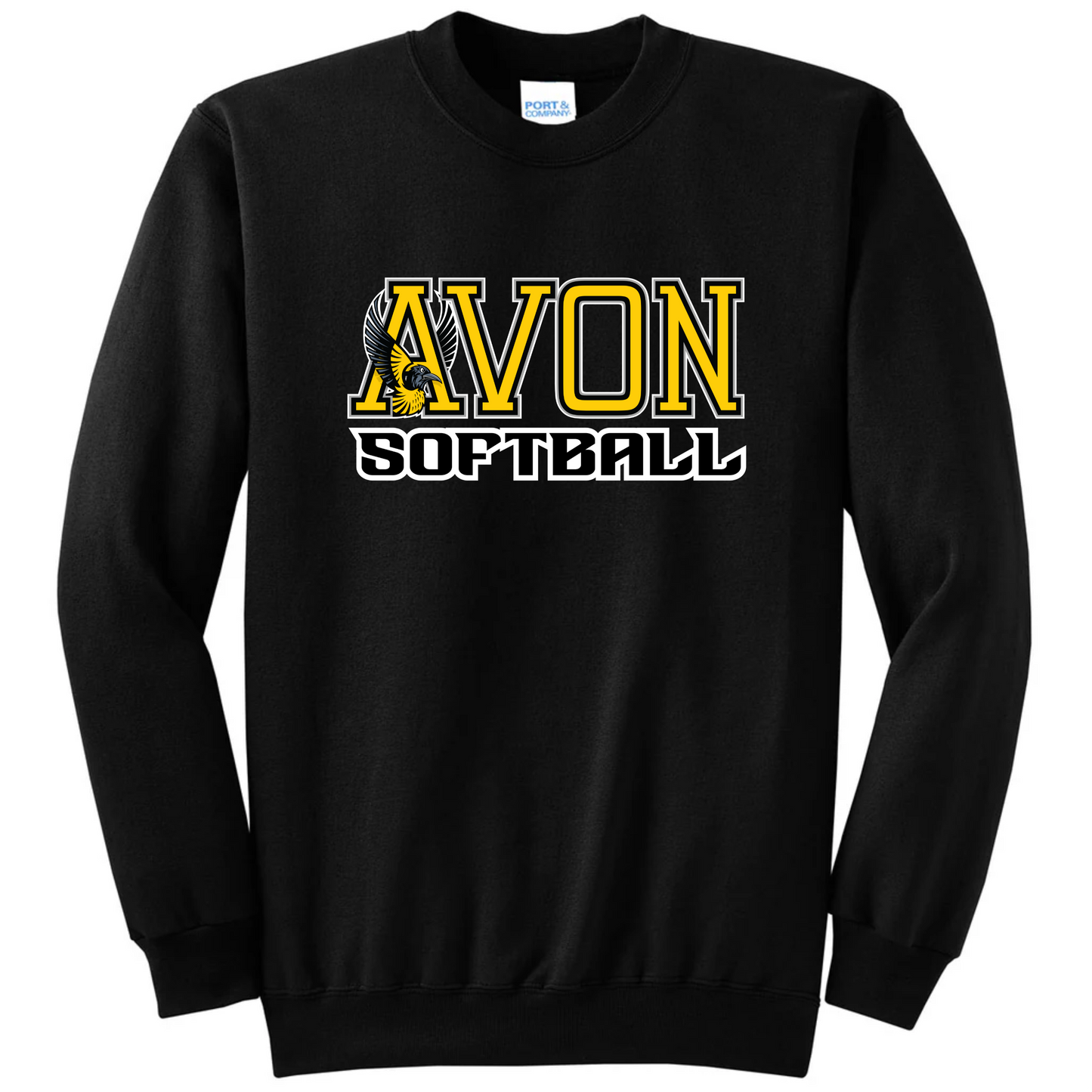 Avon Wide Softball Logo Crew