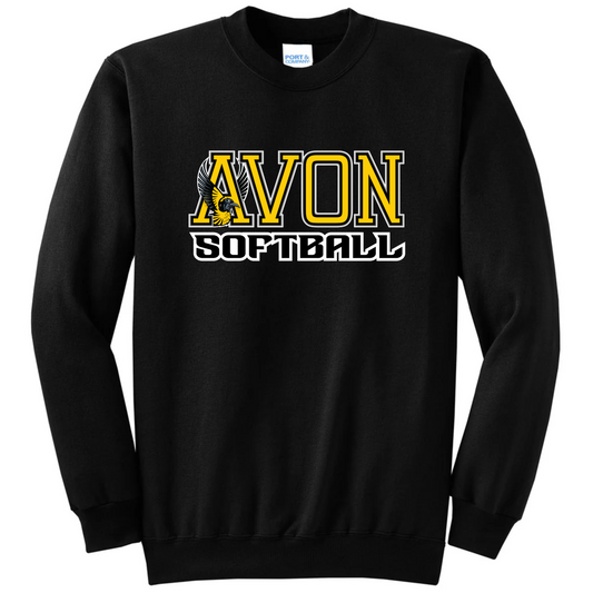 Avon Wide Softball Logo Crew