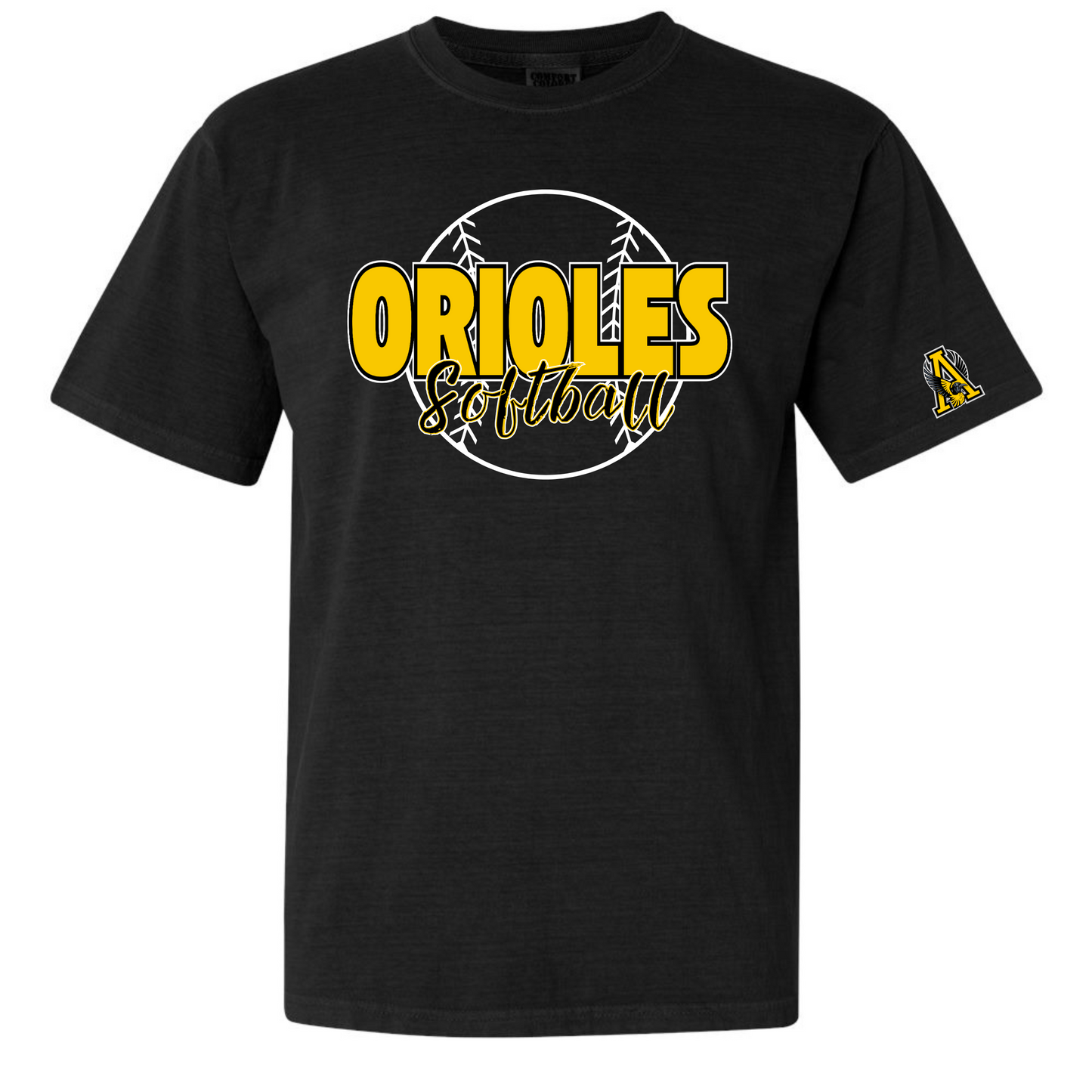 Homerun Orioles Softball Adult Tee
