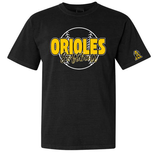 Homerun Orioles Softball Adult Tee