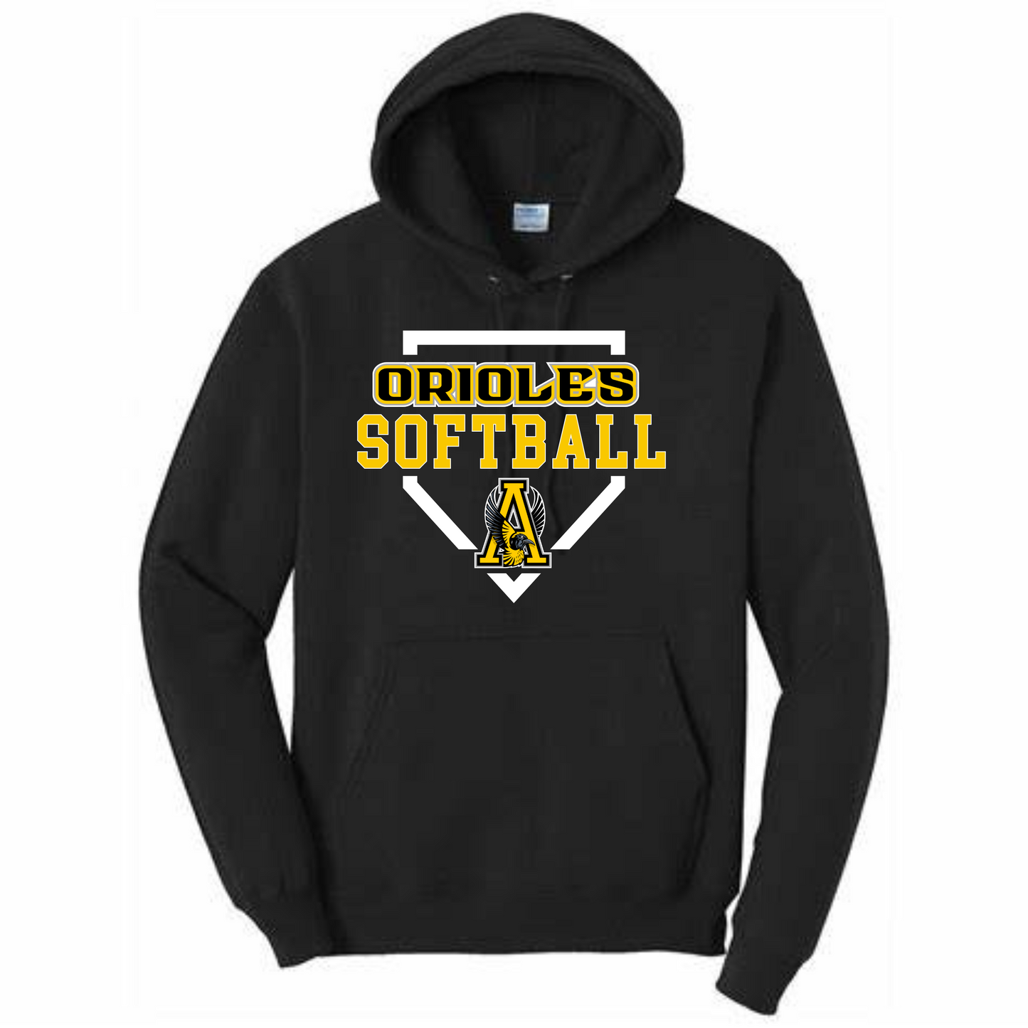 Avon Homeplate Softball Hoodie