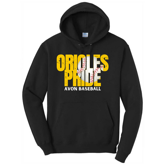 Orioles Pride Baseball Hoodie
