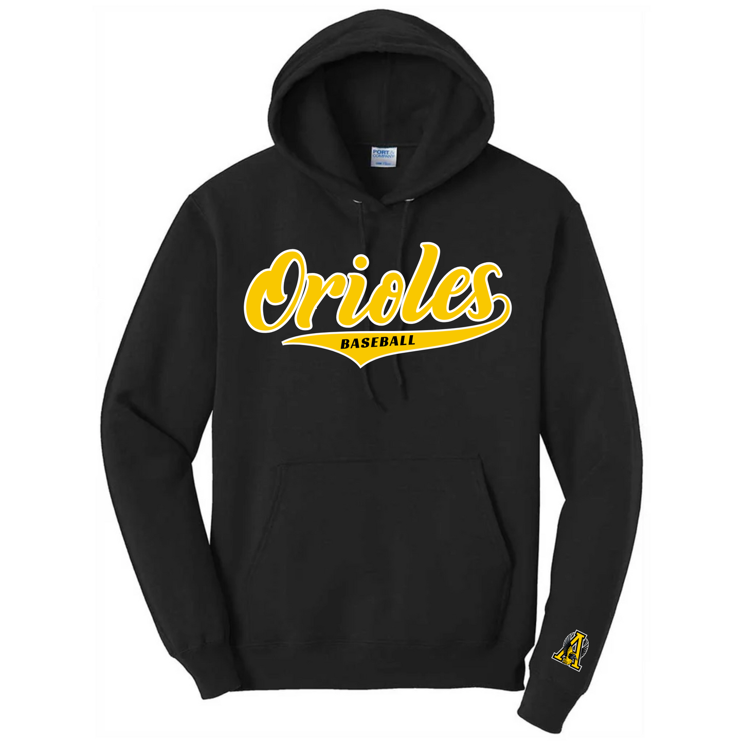 Orioles Script Baseball Hoodie