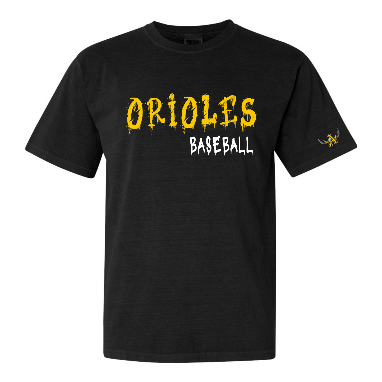 Orioles Drip Baseball Youth Tee DriFit