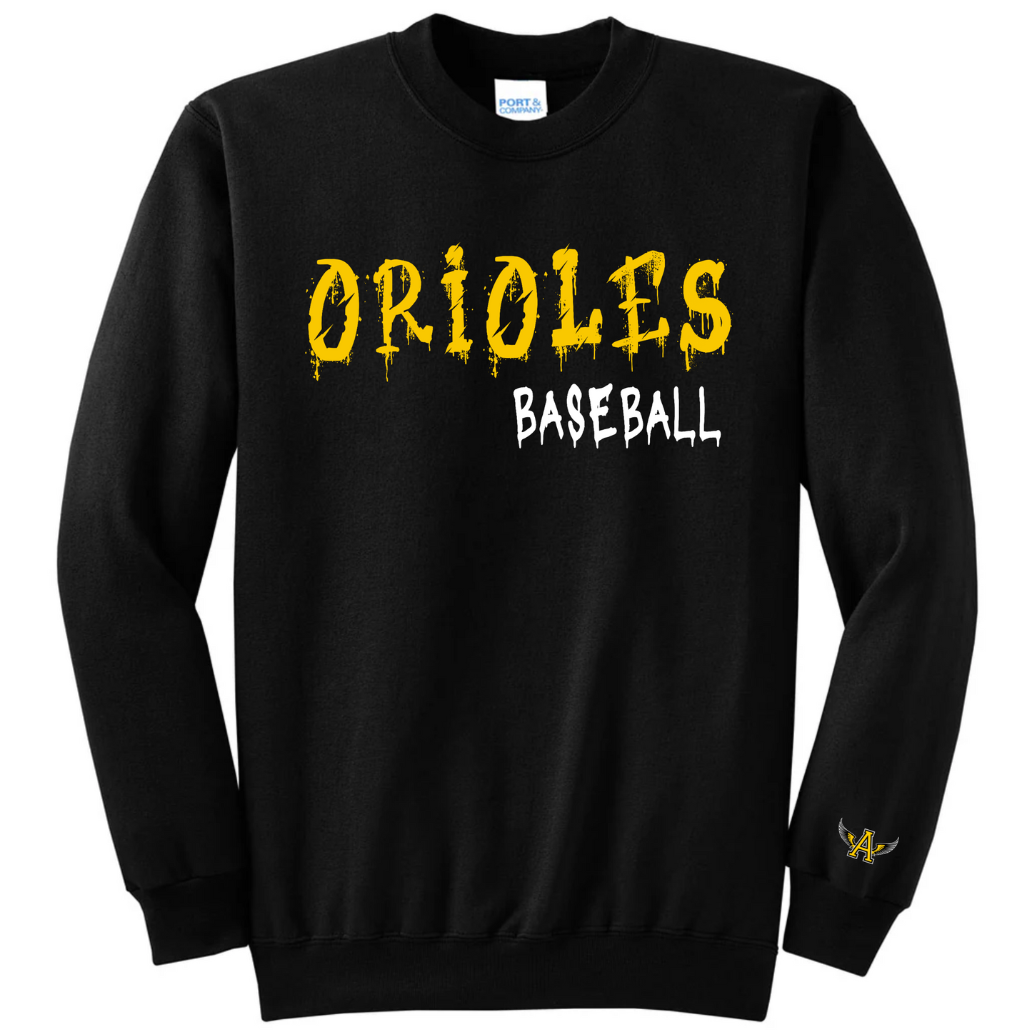 Orioles Drip Baseball Crew