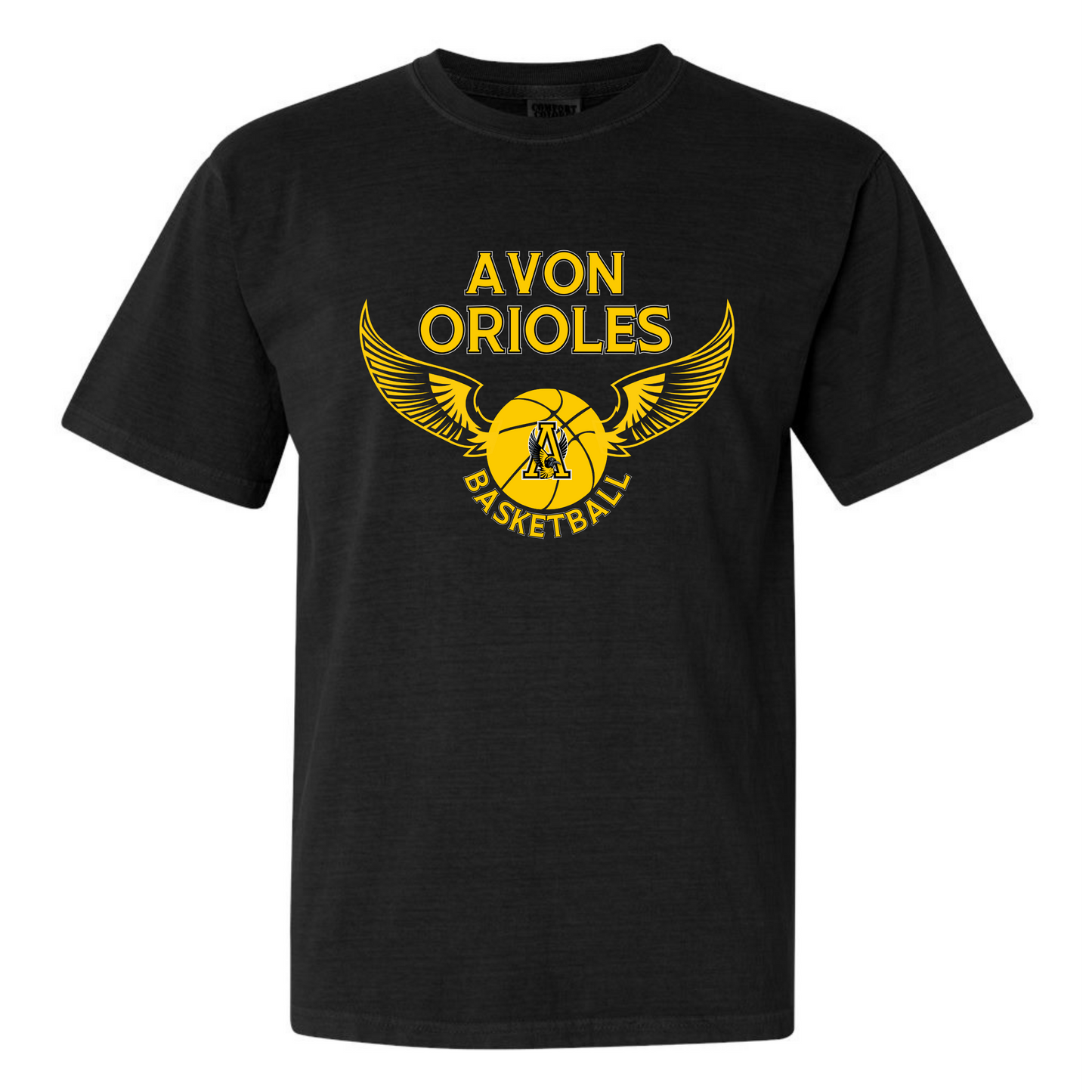 Avon Orioles BBall Wings Youth Tee