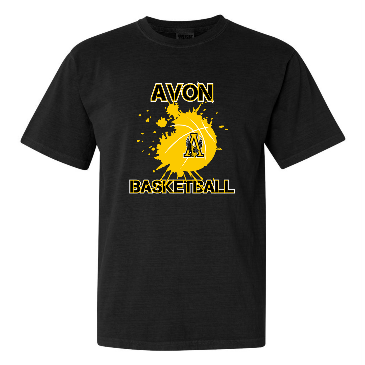 Avon BBall Splatter Youth Tee