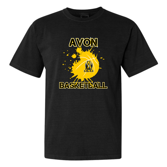 Avon BBall Splatter Youth Tee