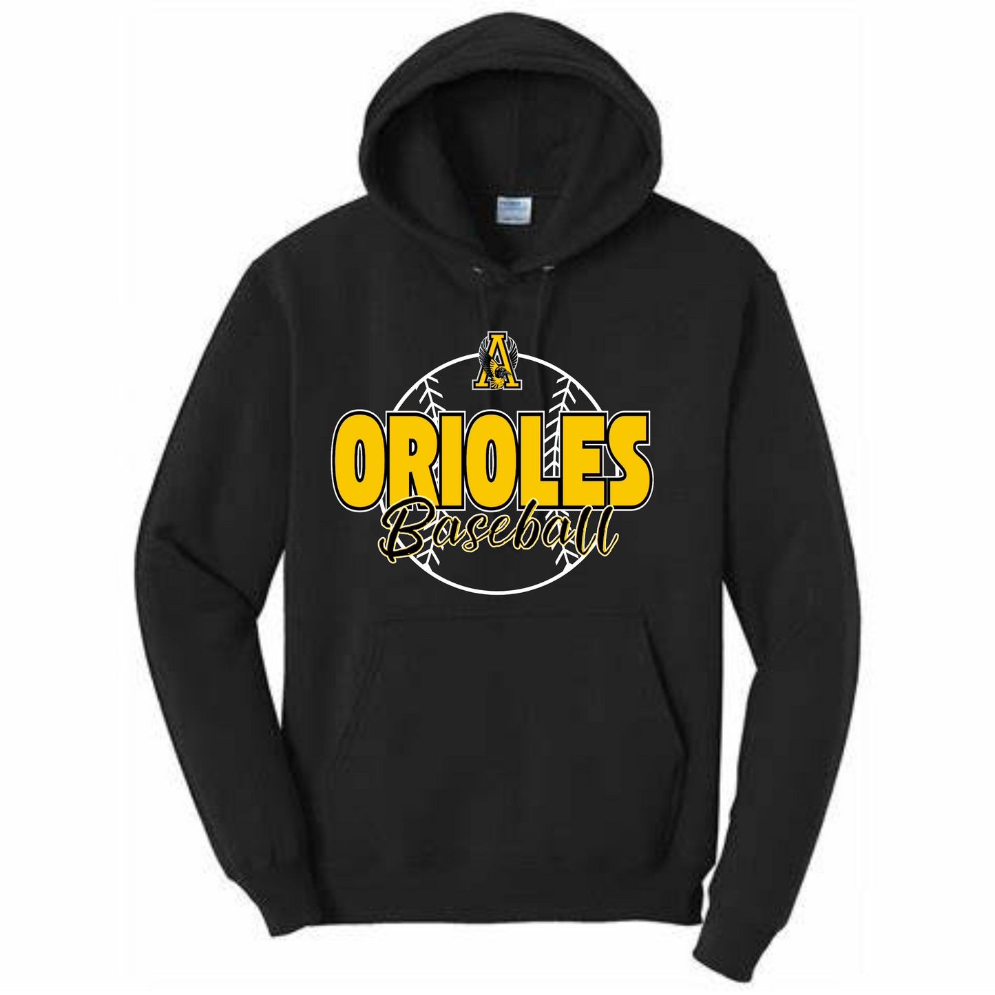 Homerun Orioles Baseball Hoodie