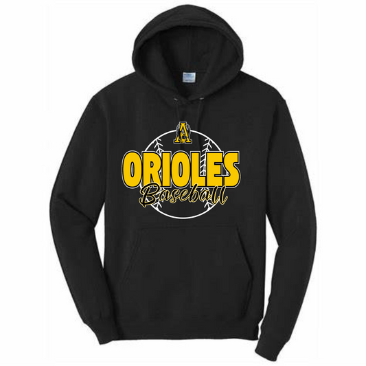 Homerun Orioles Baseball Hoodie