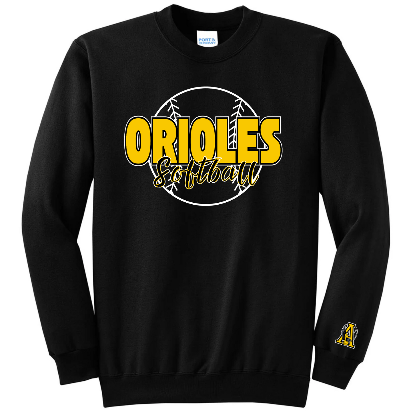 Homerun Orioles Softball Crew
