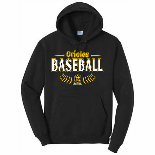 Orioles Baseball Dugout Hoodie