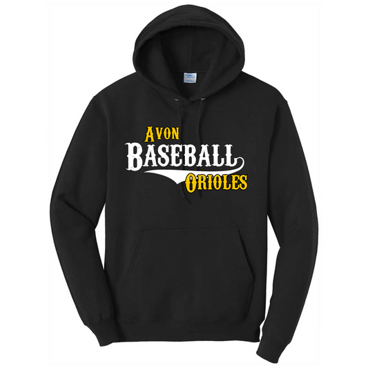 Vintage Avon Baseball Hoodie