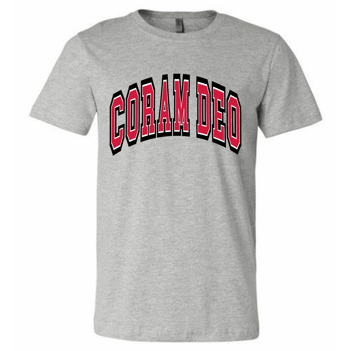 Coram Deo Varsity Tee