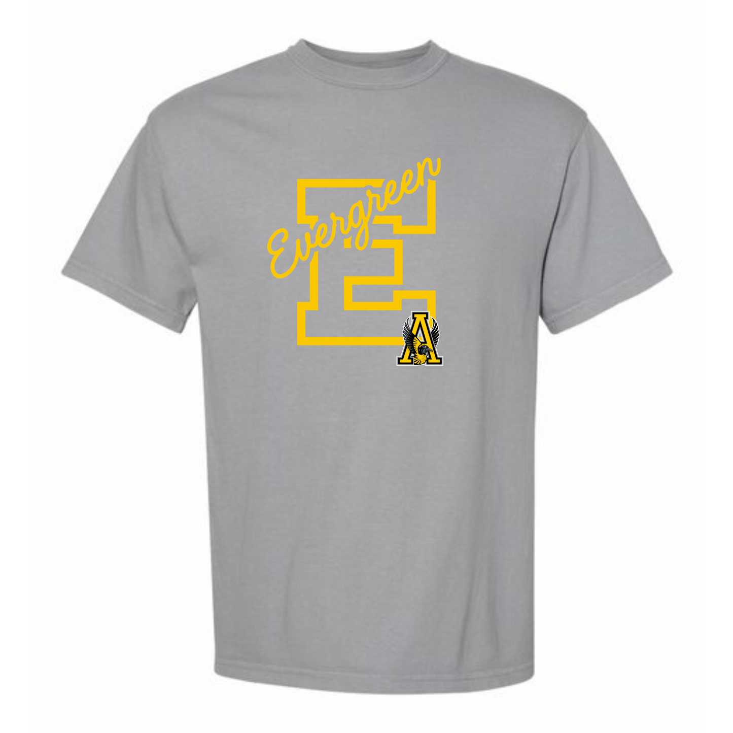 E is for Evergreen Adult Tee