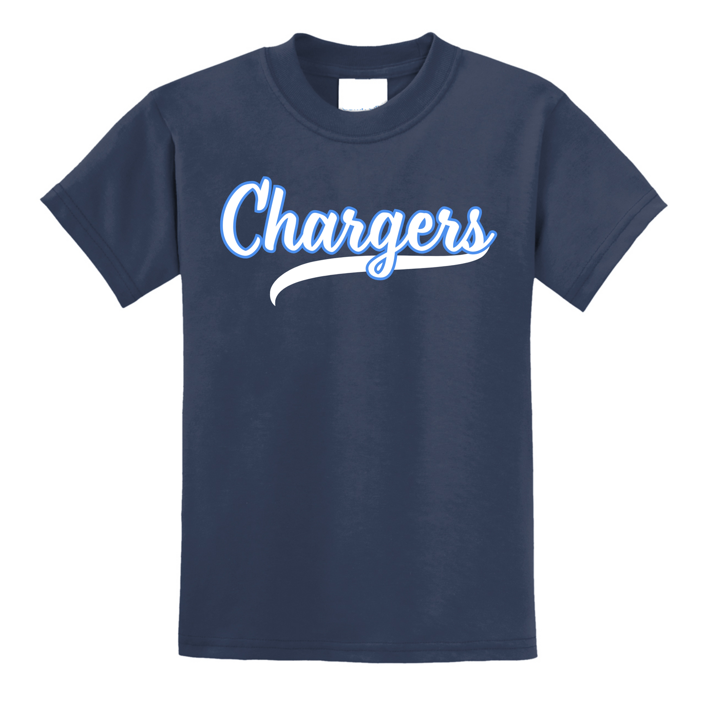 Chargers Script Youth Tee