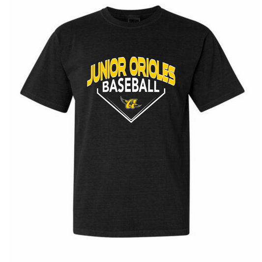 Varsity JO Baseball Youth Tee (Black)