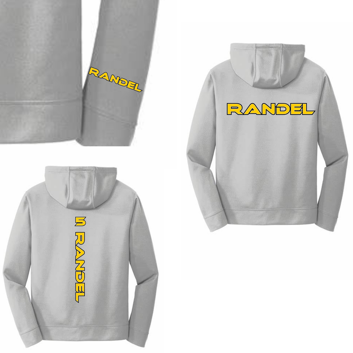 Homerun JO Softball Hoodie (Gray)