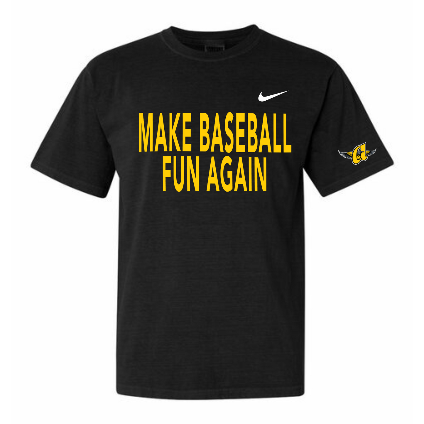 Make Baseball Fun Adult Drifit Tee