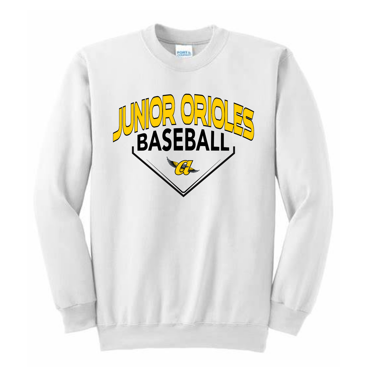 Varsity JO Baseball Crew (White)