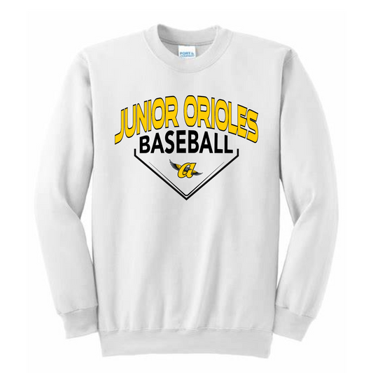 Varsity JO Baseball Crew (White)
