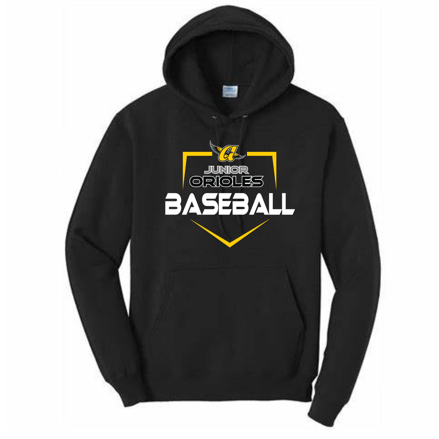 Homerun JO Baseball Hoodie (Black)