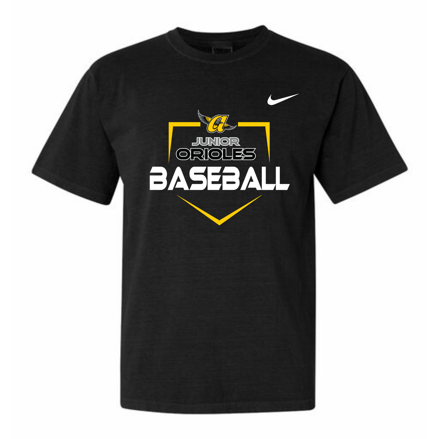 Homerun JO Baseball Adult Drifit Tee (Black)