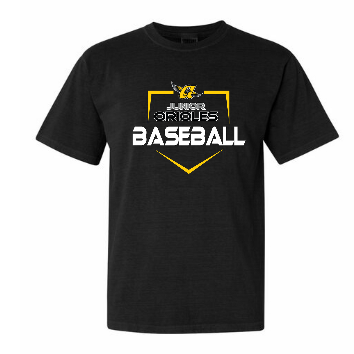 Homerun JO Baseball Adult Drifit Tee (Black)