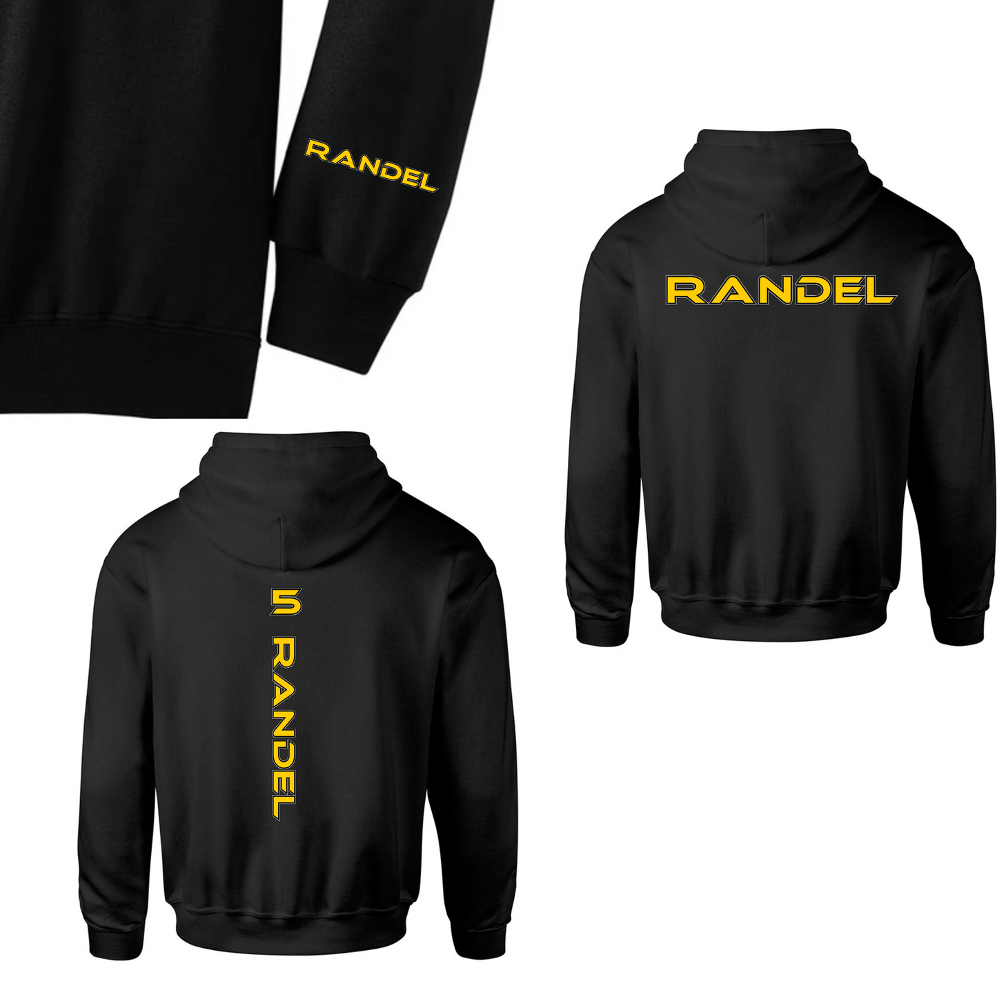 JO Softball Logo Hoodie (Black)