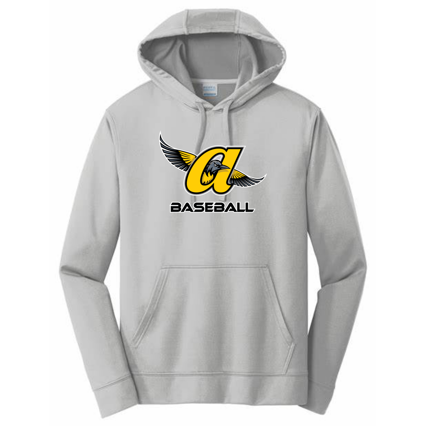 JO Baseball Logo Hoodie (Gray)