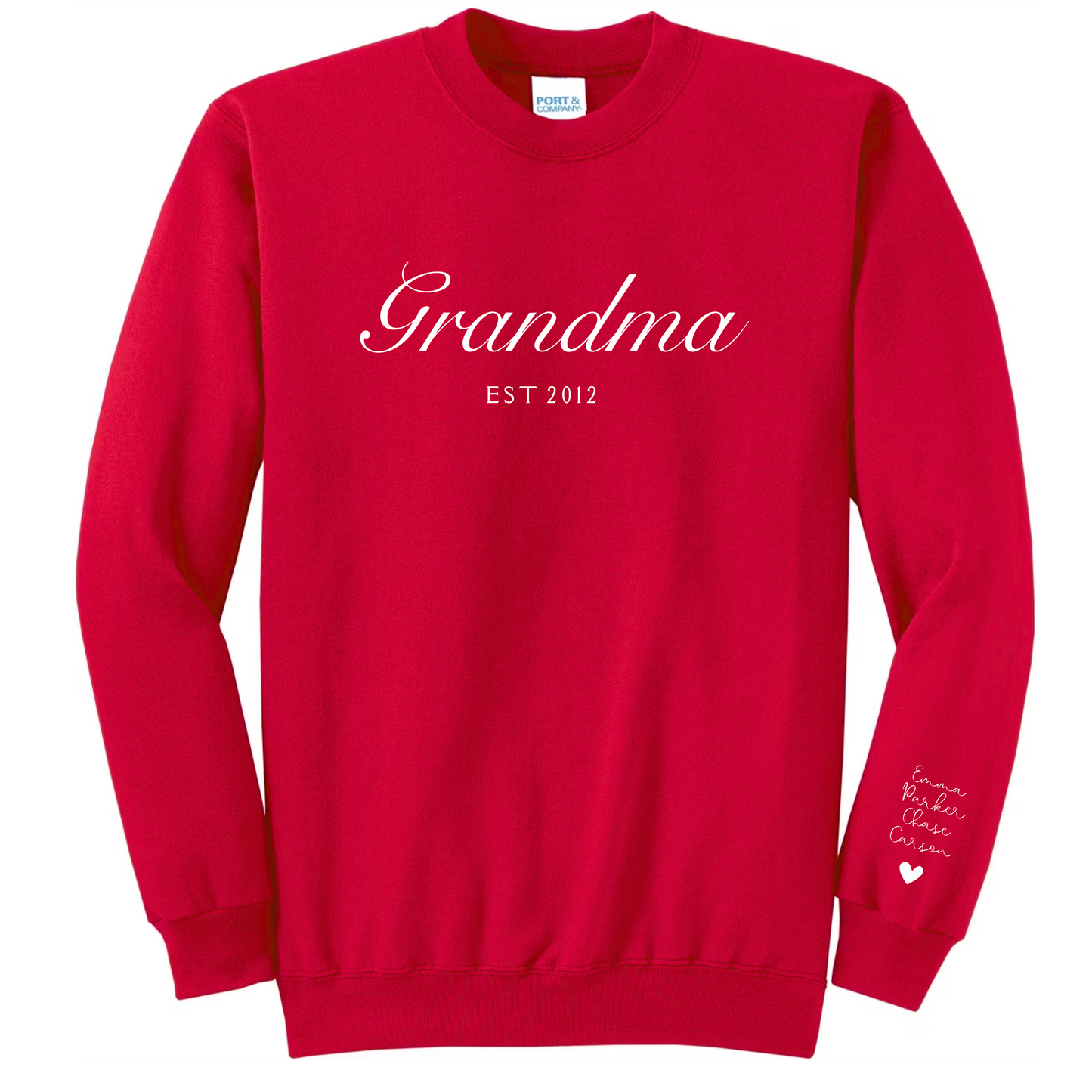 Grandma Crew (style 2 customized)