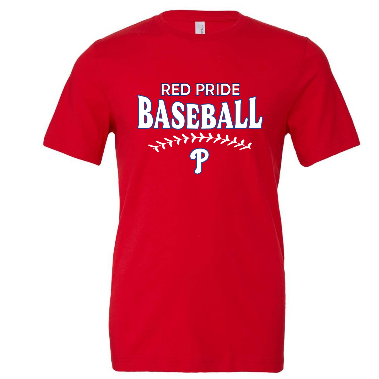 Red Pride Stitch Youth Tee