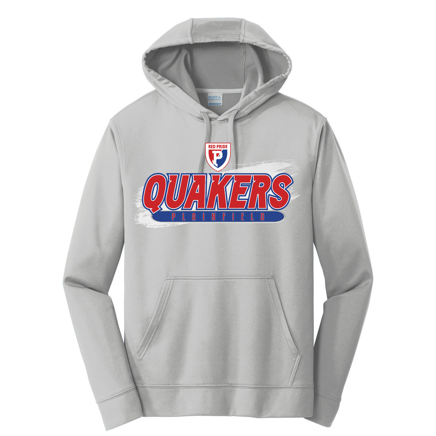 Quakers Red and Blue Hoodie