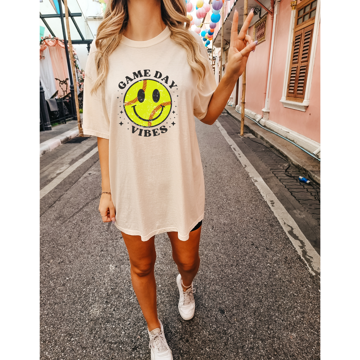 Game Day Vibes Softball Tee YOUTH XL -ready to ship