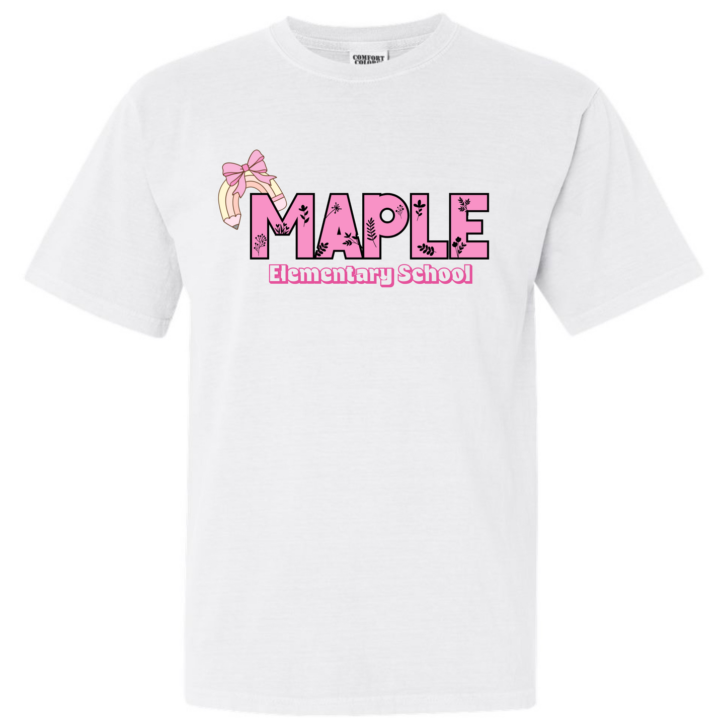 Pink Maple Adult Tee