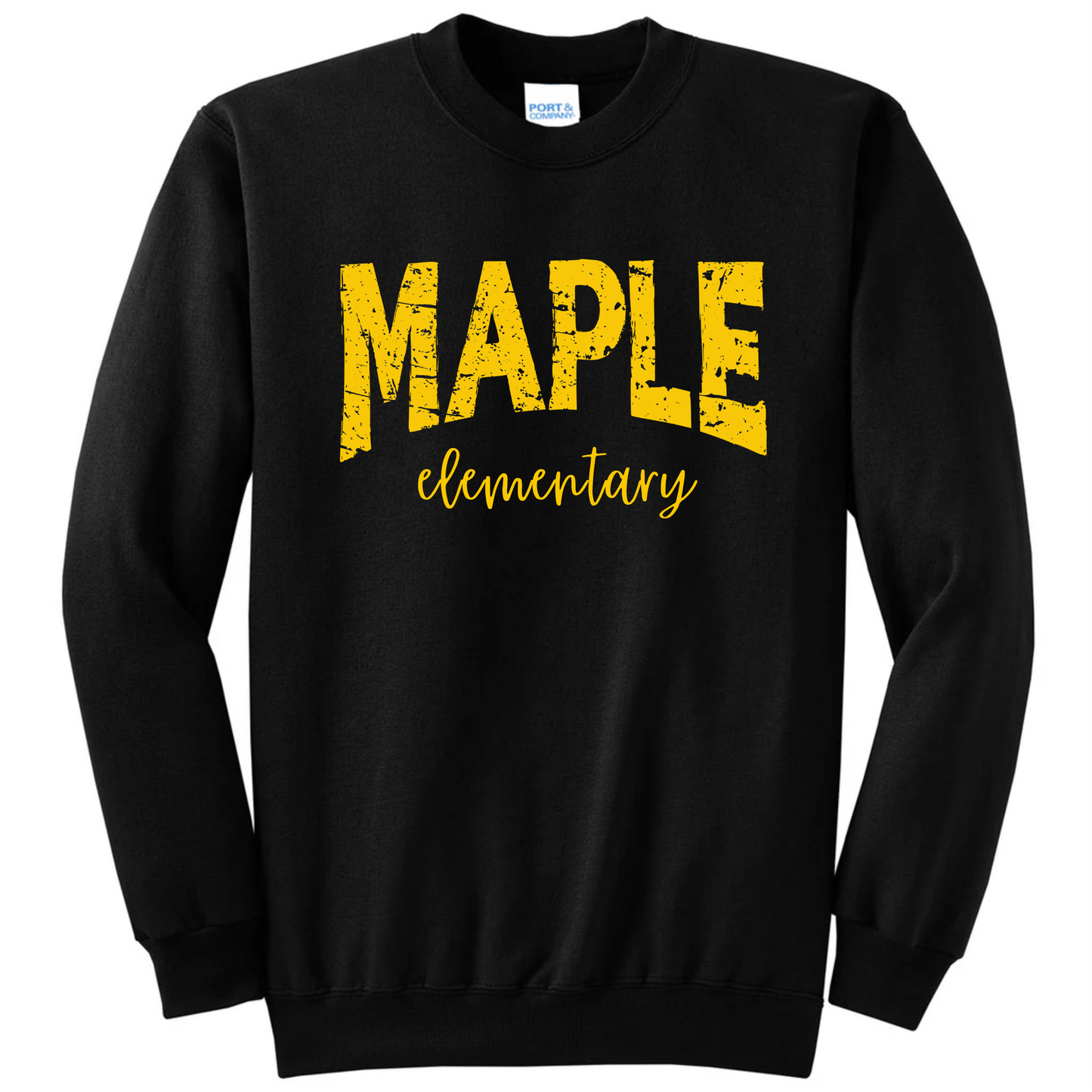 Distressed Maple Crew