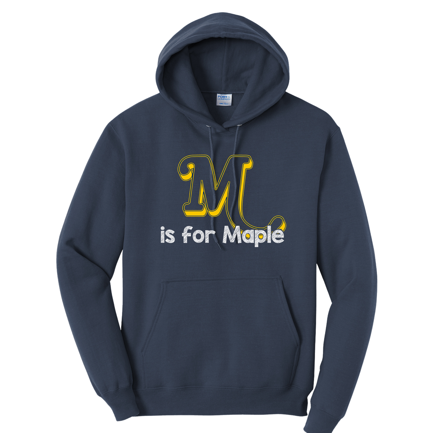M is for Maple Hoodie