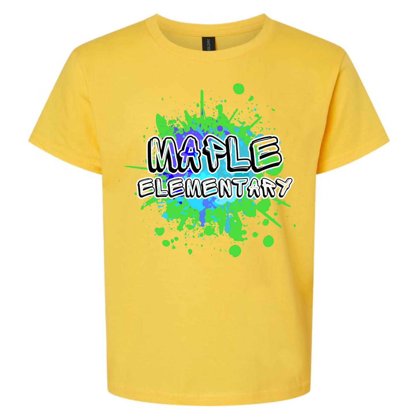 Maple Splatter Youth Tee