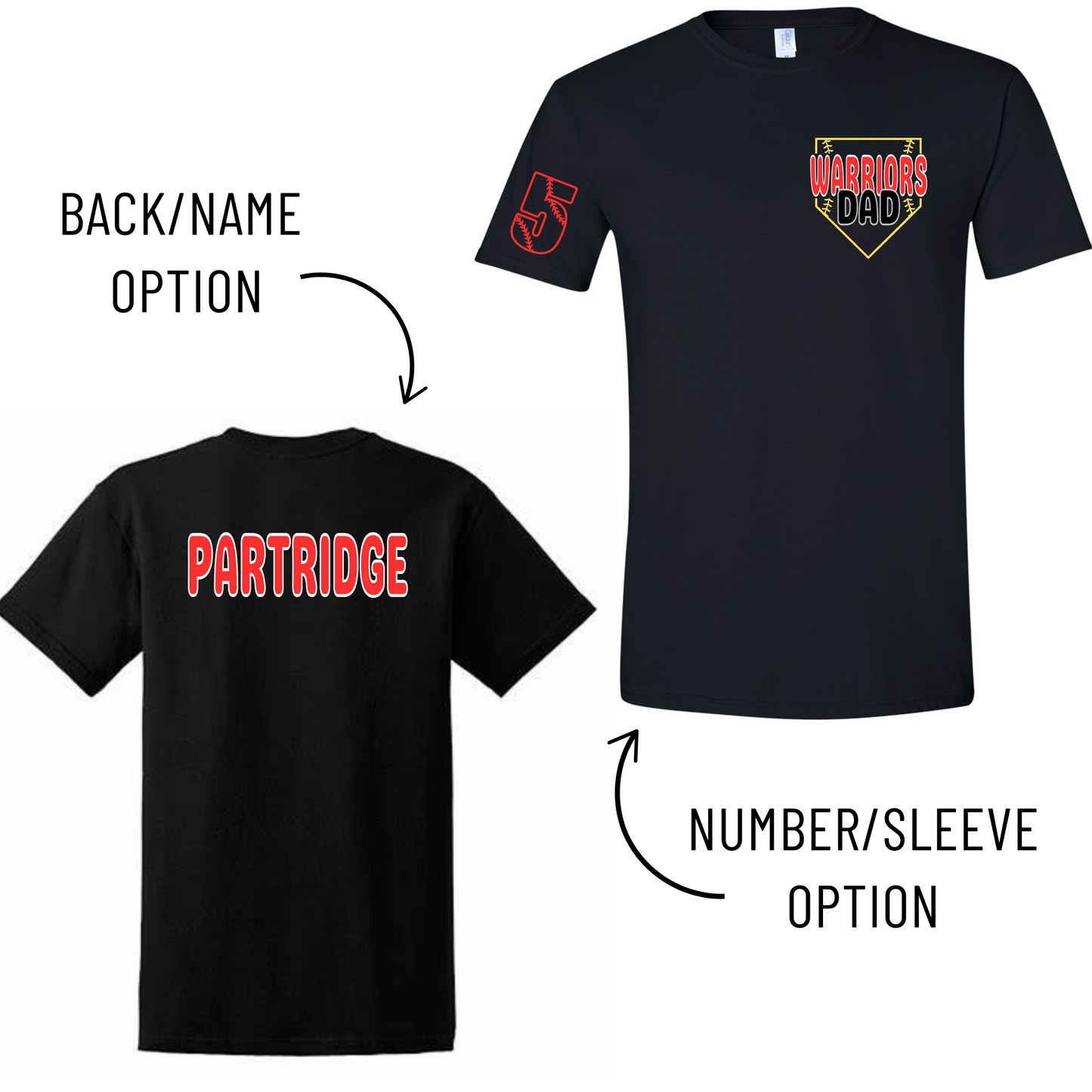 Warriors Dad Tee