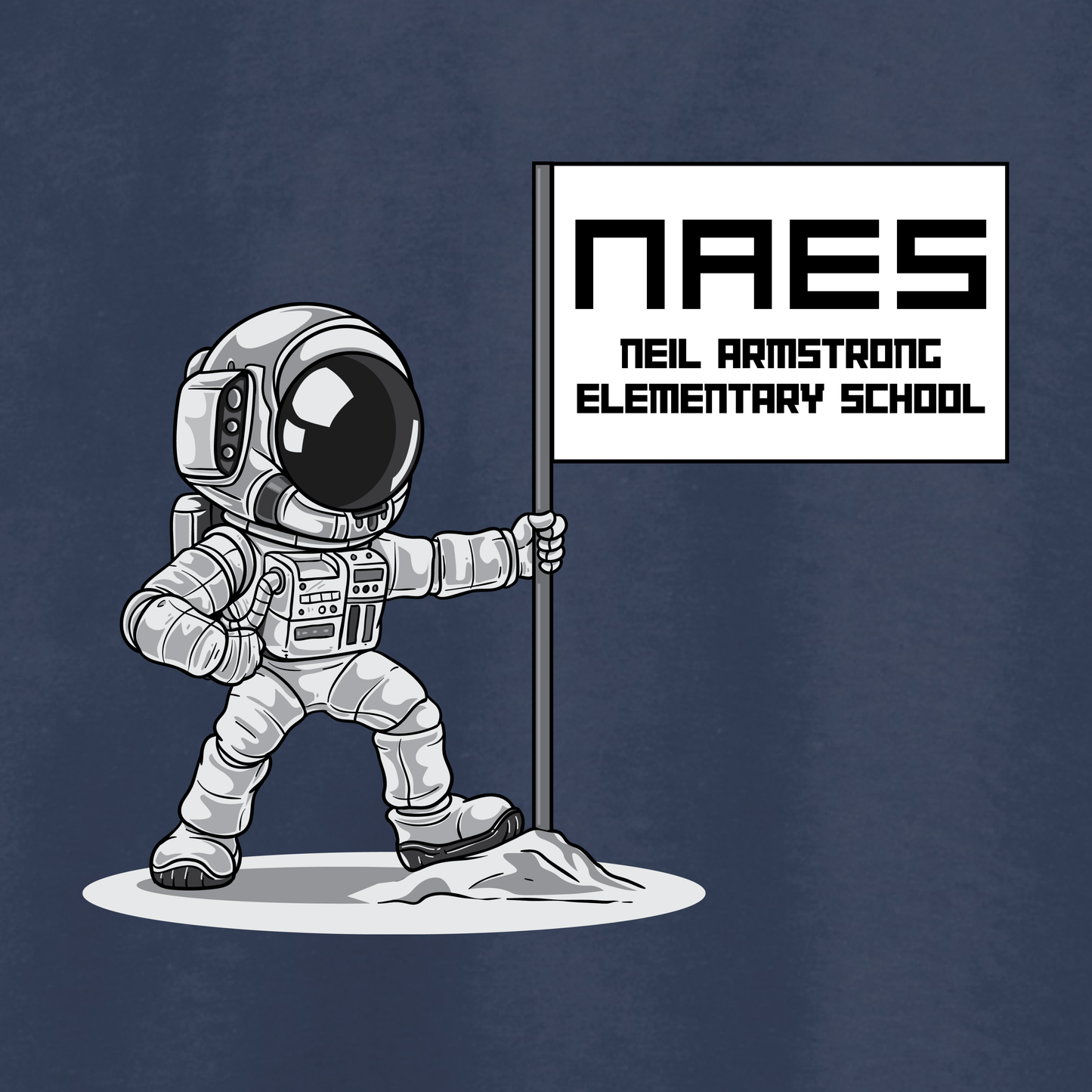 NAES Man on the Moon Hoodie
