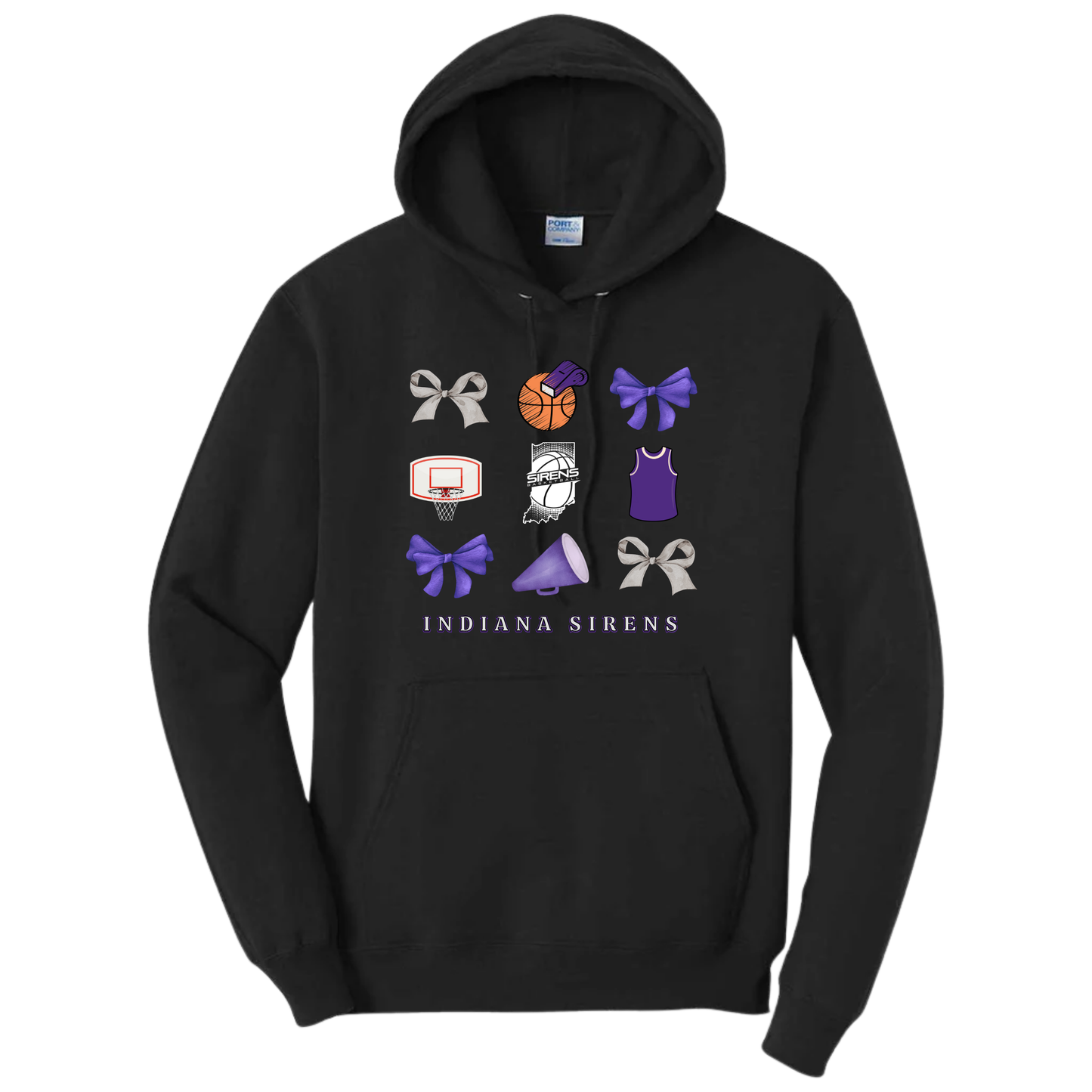 Sirens Bows and Ballers Hoodie