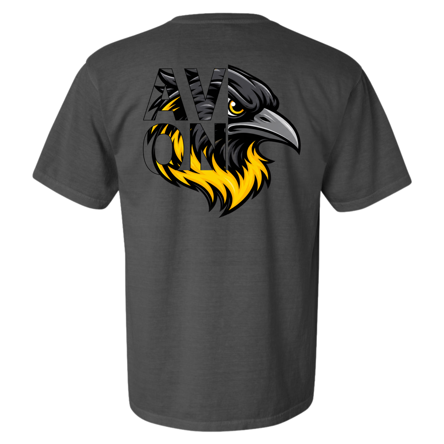 Hollow Avon Bird Adult Tee - Front and Back