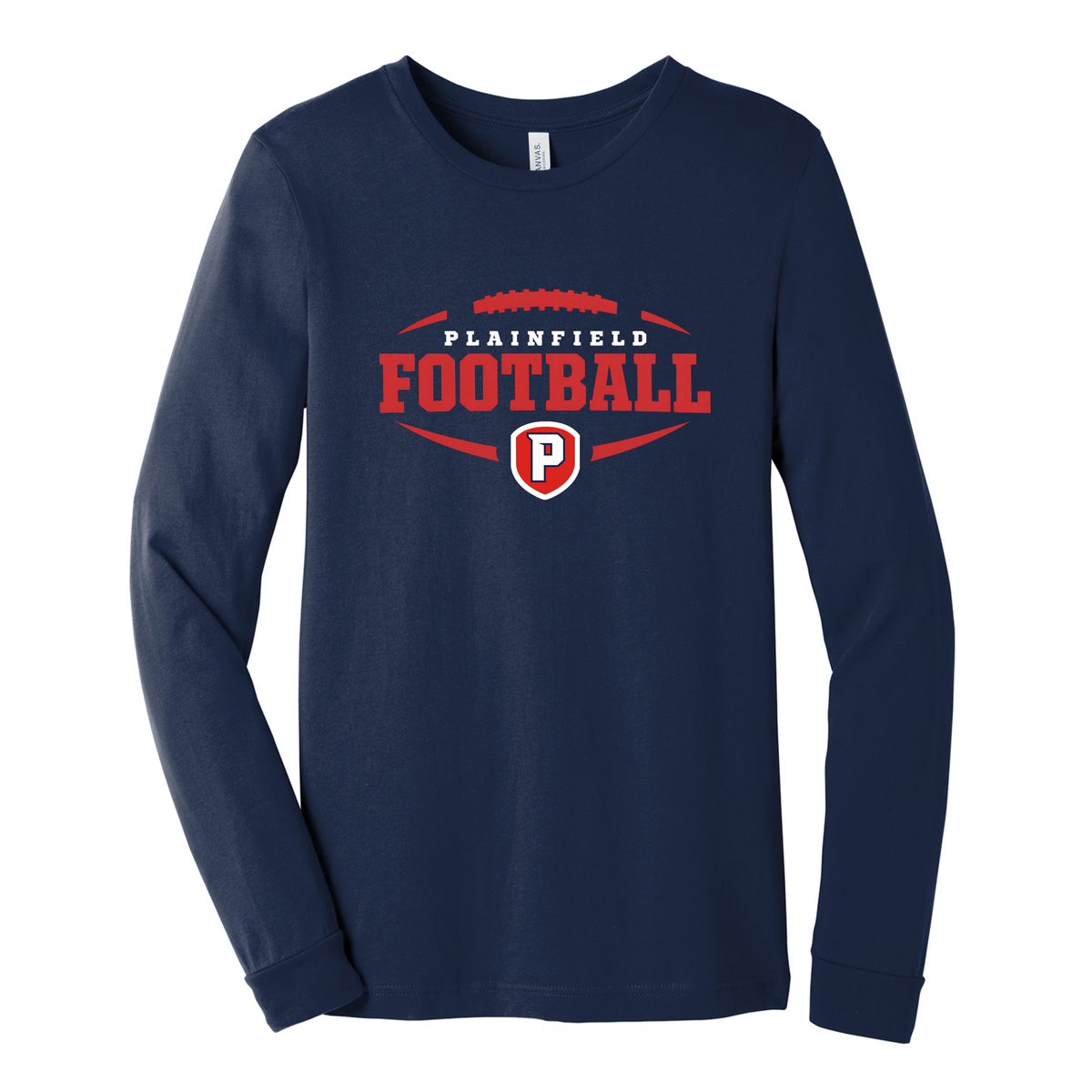 Quakers Football Gameday Long Sleeve Adult Tee