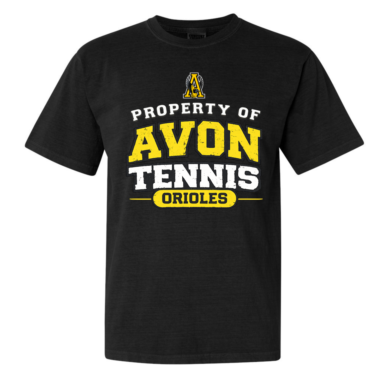 Property of Avon Tennis Adult Tee