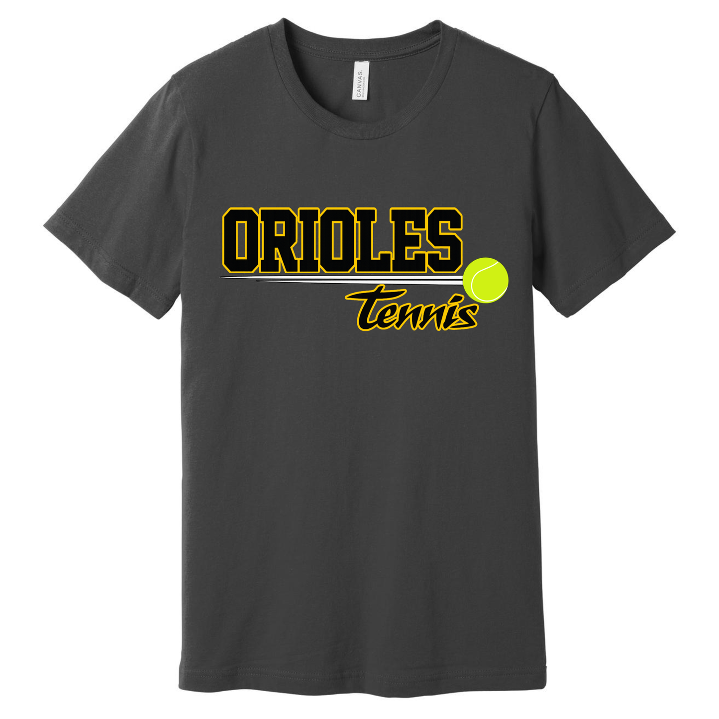 Orioles Tennis Ball Adult Tee