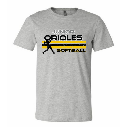 JO Softball Player Adult Tee