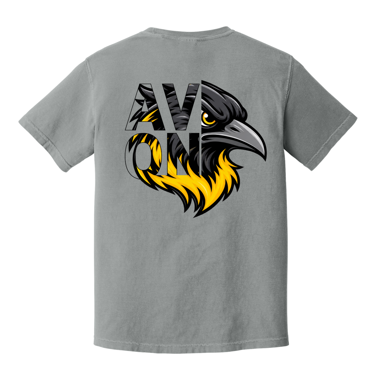 Hollow Avon Bird Adult Tee - Front and Back