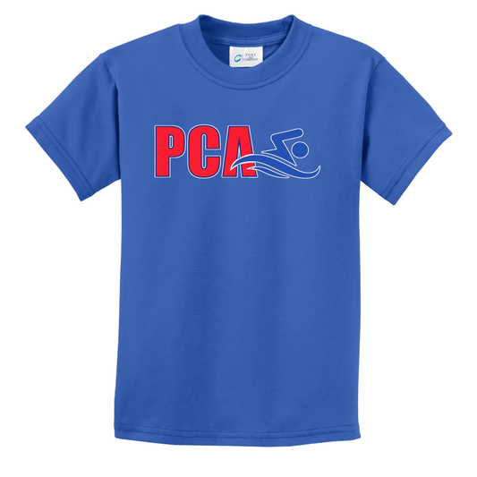 PCA Logo Youth Tee (Blue)