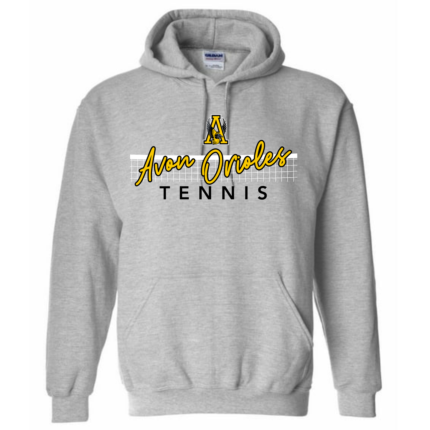 Gray Avon Tennis Hoodie